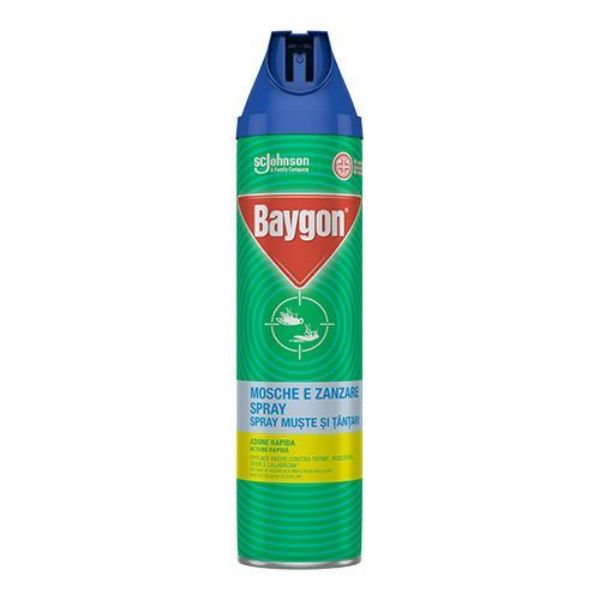 Picture of BAYGON BLUE INSECTICIDE FLY AND MOSQUITO SPRAY 400 ML  
