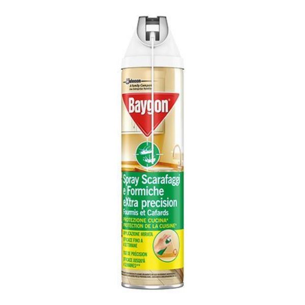 Picture of BAYGON COCKROACH AND ANT INSECTICIDE ULTRA PRECISION KITCHEN SPRAY 400 ML
