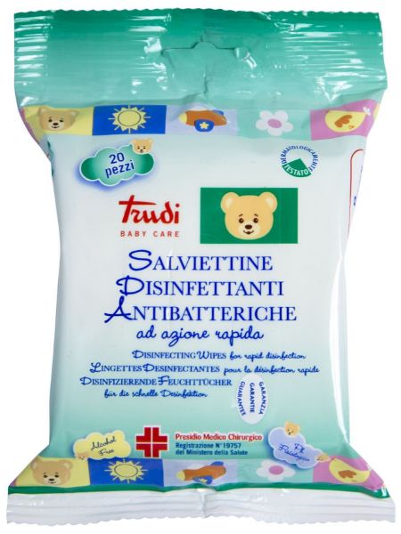 Picture of TRUDI BABY CARE WIPES 20 PIECES