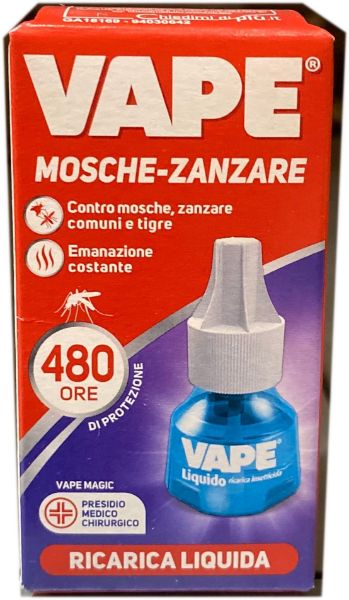 Picture of VAPE INSECTICIDE MOSQUITOES AND FLIES LIQUID REFILL 480 HOURS