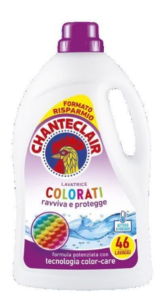 Chanteclair Detersivo Lavatrice Color 46 lavaggi 2070 ml