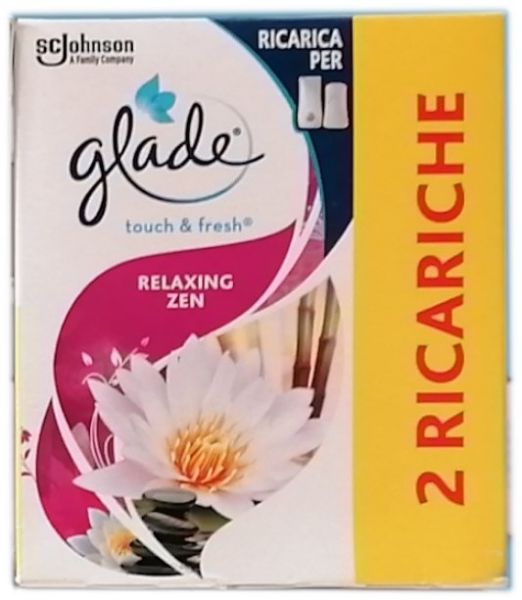 GLADE DEOD TOUCH RICAR ML 10X2 RELAXING ZEN