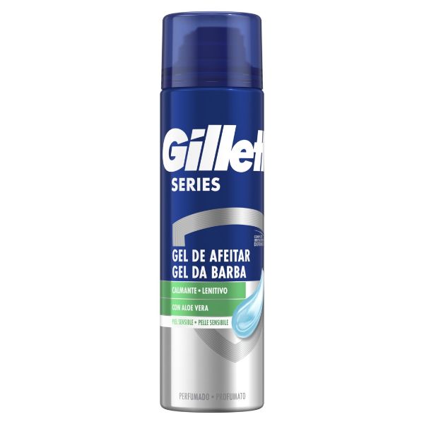 Gillette Series gel da barba spray per pelli sensibili da 200 ml