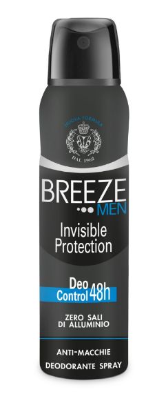 Picture of BREEZE DEOD SPRAY MEN INVISIBLE ML 150