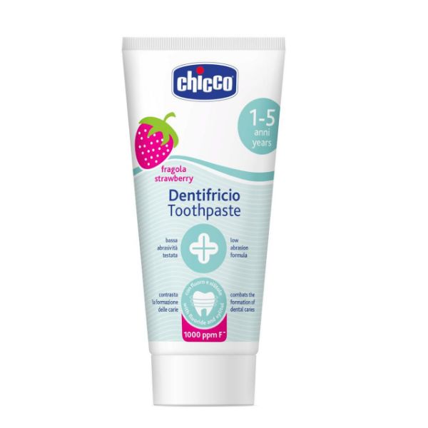 Picture of CHICCO STRAWBERRY TOOTHPASTE (1-5 YEARS) 50 ML